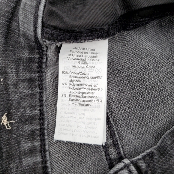 Madewell 9" Mid-Rise Skinny Jeans in Black Sea - Picture 8 of 10